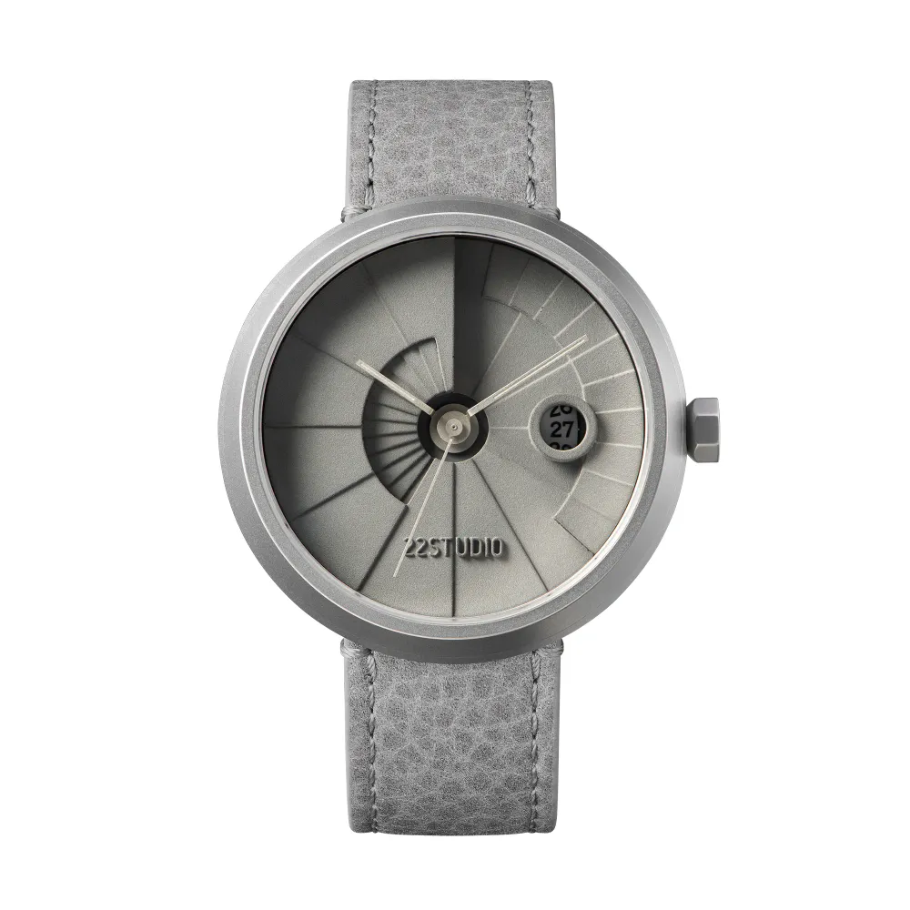 4D Concrete Watch 44MM Decade Edition Grey