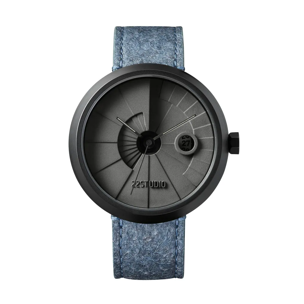 4D Concrete Watch 44MM Decade Edition Denim