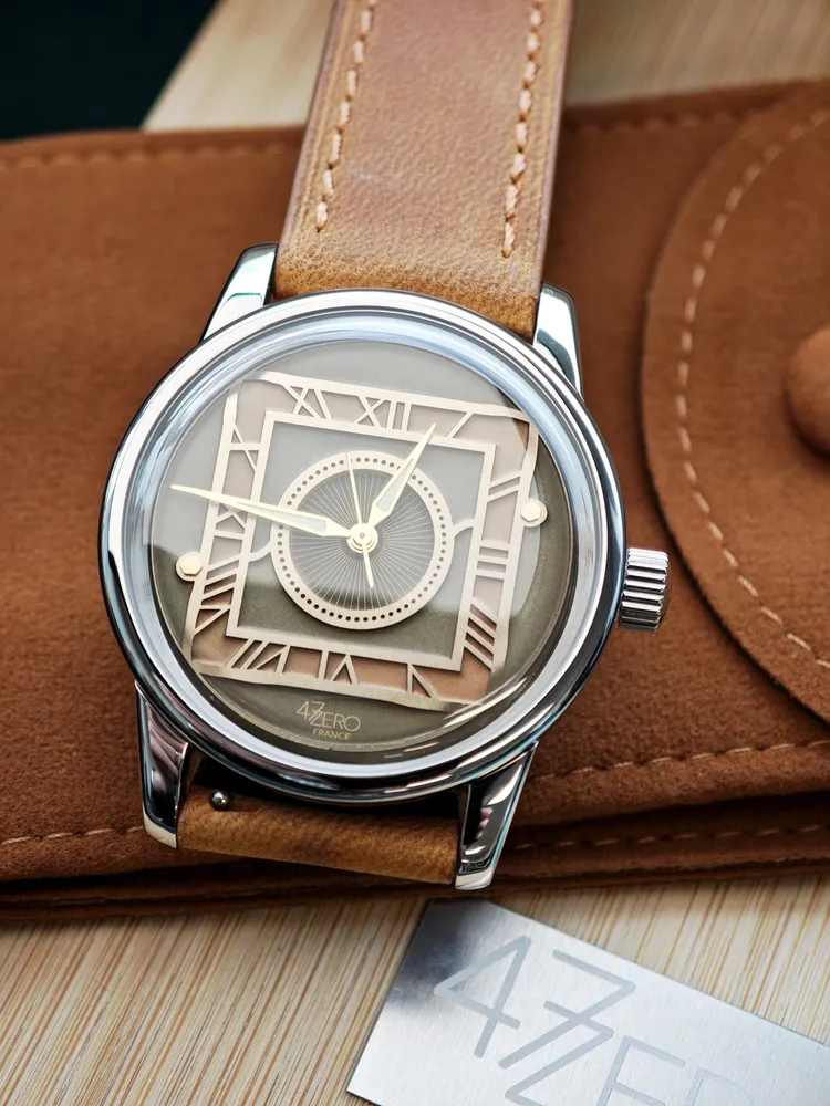 Le Boulevardier, Double Dome, 38mm, Sur Commande