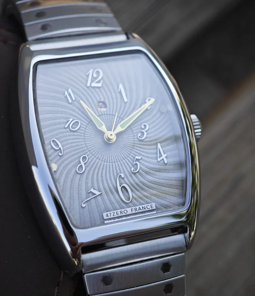 Odd-Hours, OH•MY (Mysterious-Yonder), Antique silver, Tonneau
