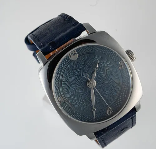 Ajax (40mm) - Blue-Black Grade 5 Anodized Niobium Dial