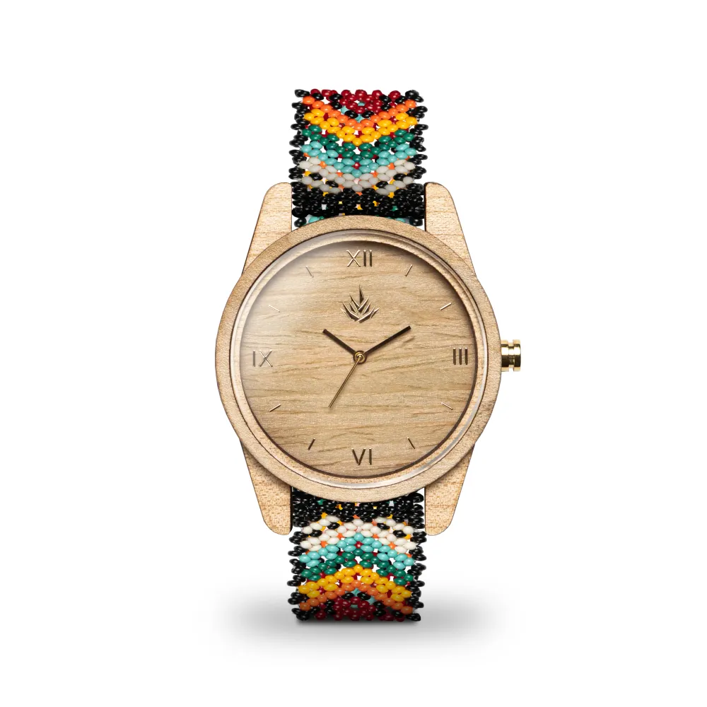 Línea Clásica | 44mm | Maple | Wixárika