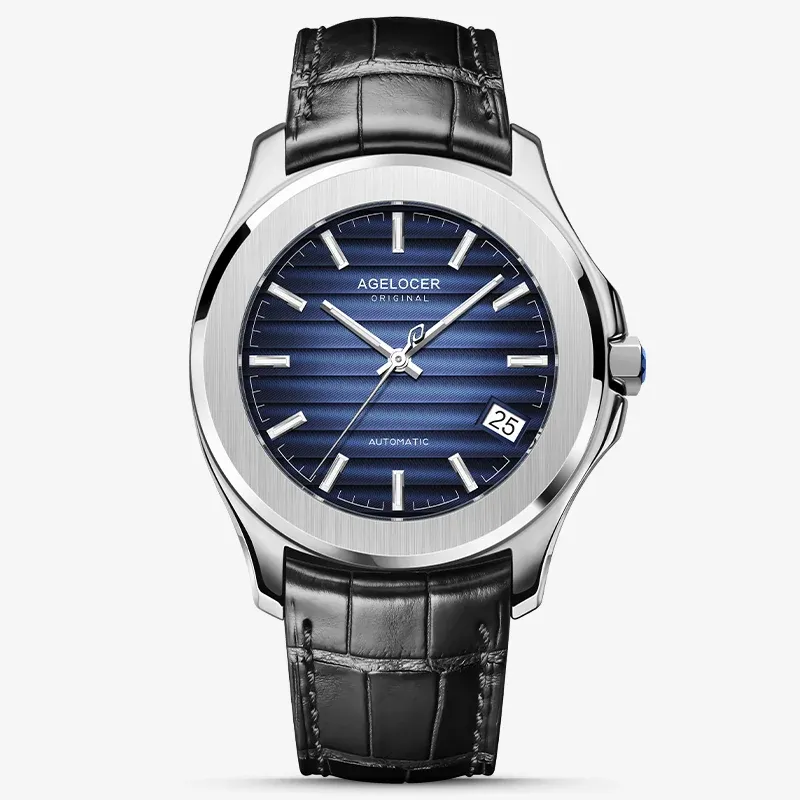 AGELOCER Original Baikal Series Automatic Mechanical Watches Men Watch