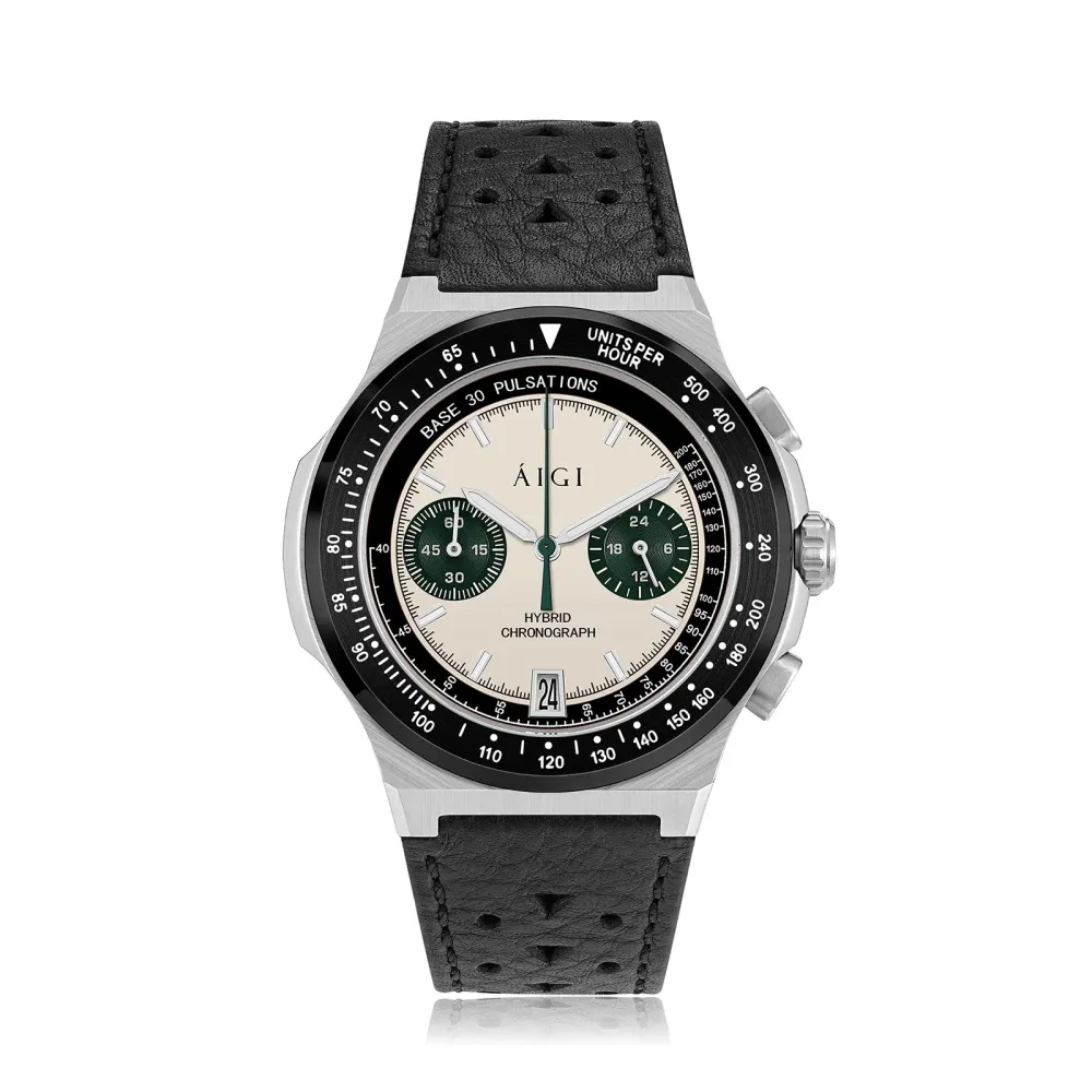 Aigi Watches ARCTIC CHRONO II - KREM, photo 1 of 7