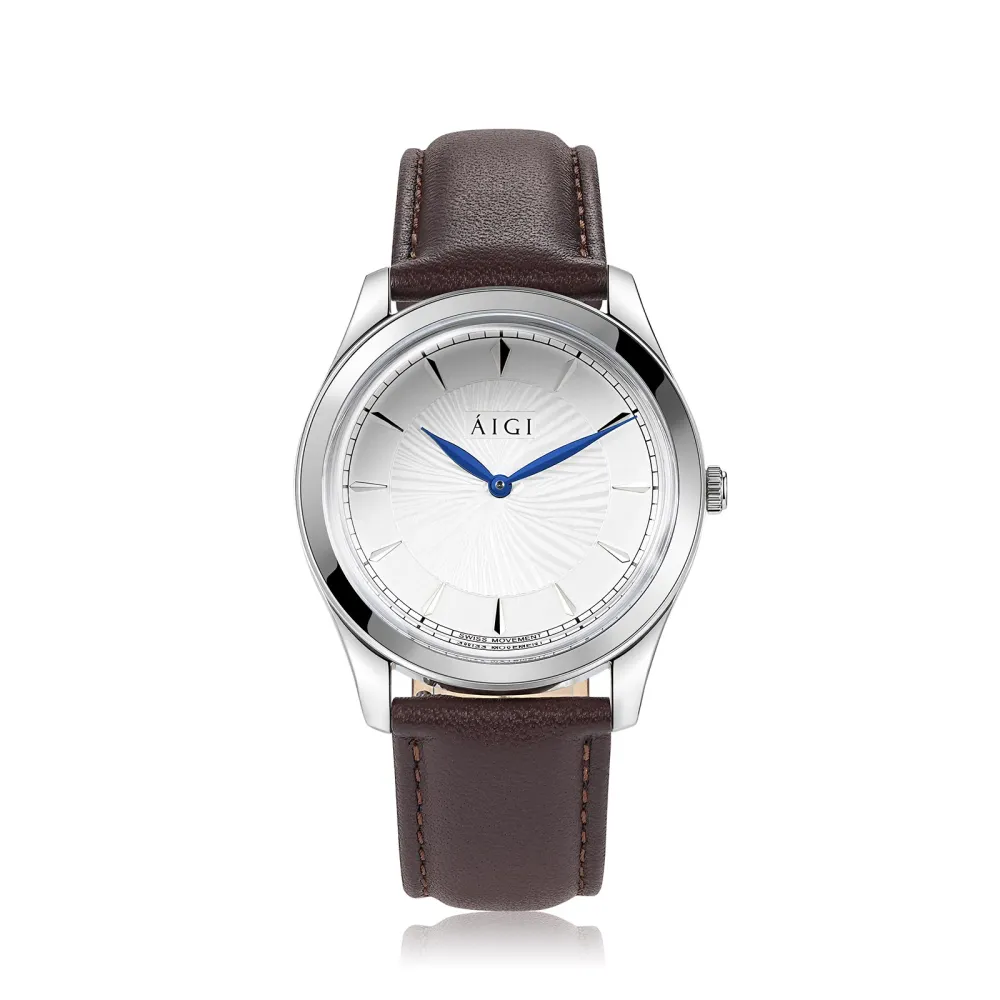 Aigi Watches ISBRE 38MM - BRUN SKINN, photo 1 of 3