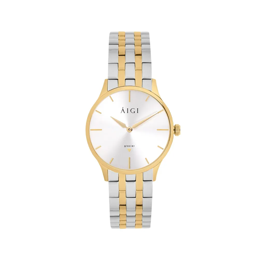 GLACIER GOLD 36MM - TWO-TONE