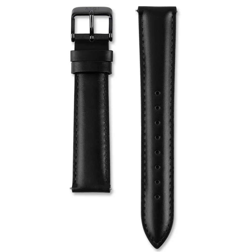 Aigi Watches SKINN SORT 18MM - SORT, photo 1 of 2