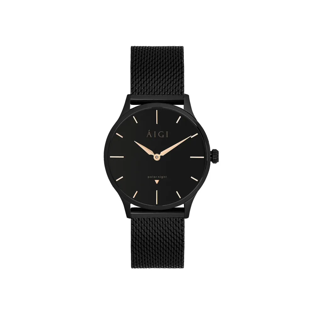 Aigi Watches MØRKETID 36MM - MESH, photo 1 of 2
