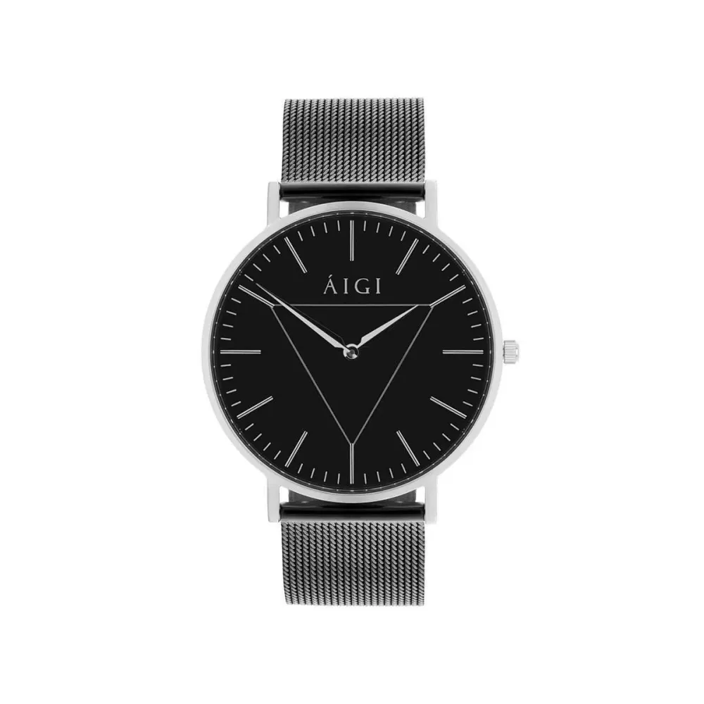 Aigi Watches POLARIS 40MM - SORT MESH, photo 1 of 3