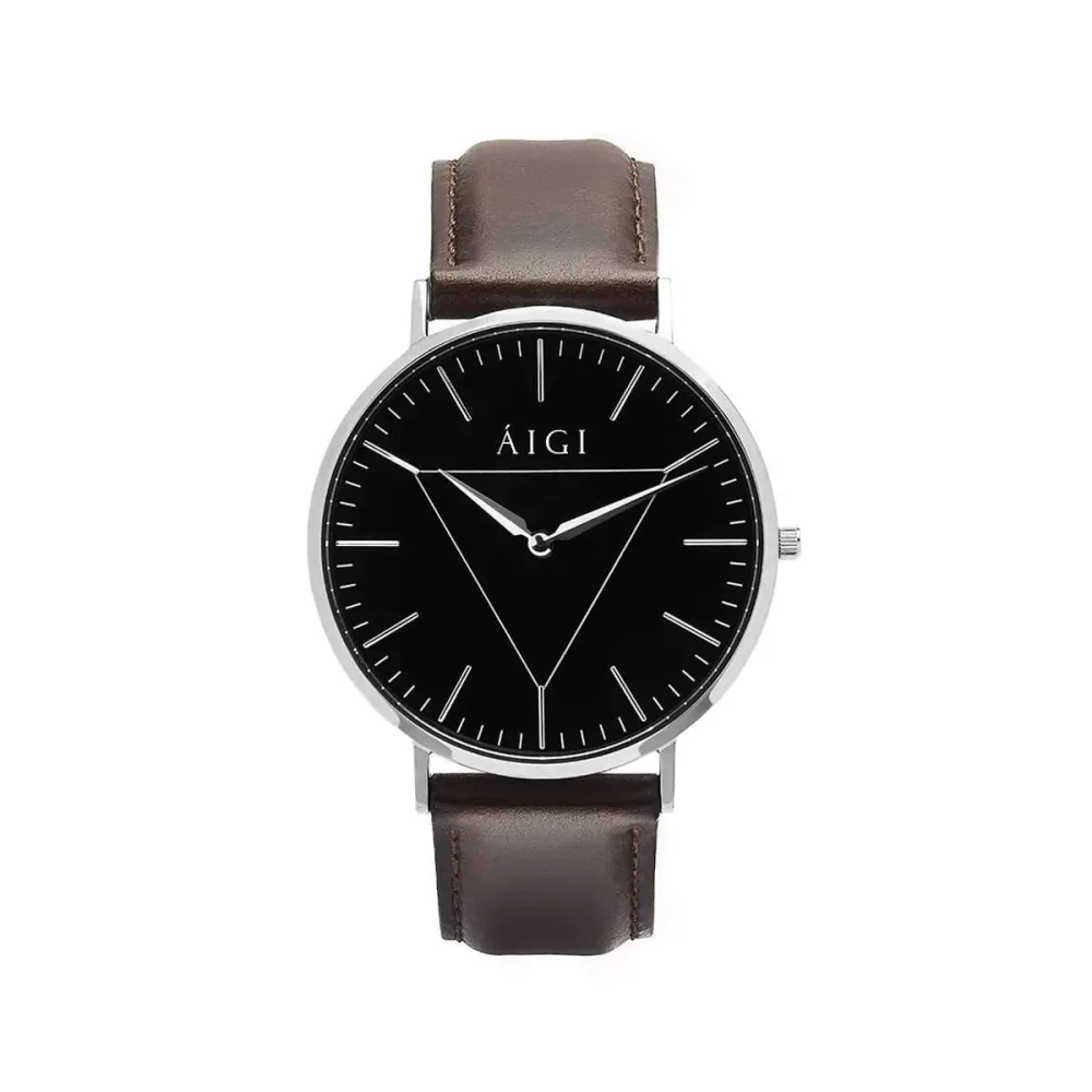 Aigi Watches POLARIS 40MM - BRUN SKINN, photo 1 of 3