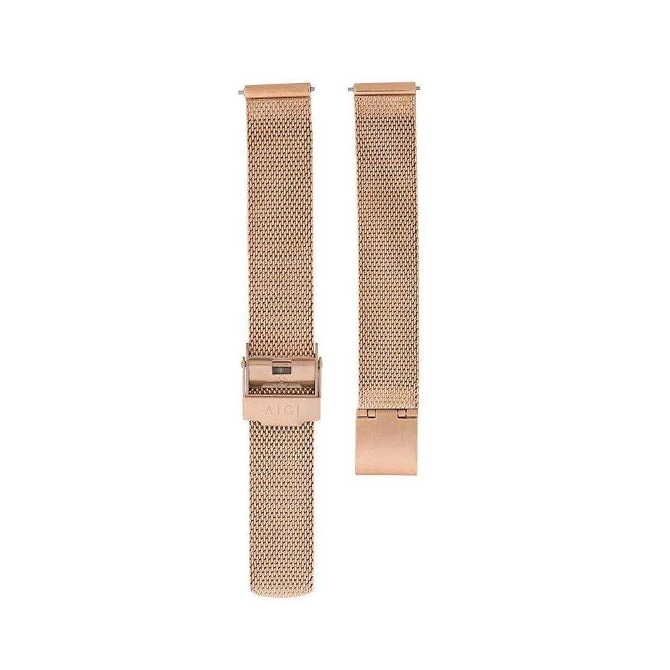 Aigi Watches Rosè Mesh Petite 14MM, photo 1 of 1