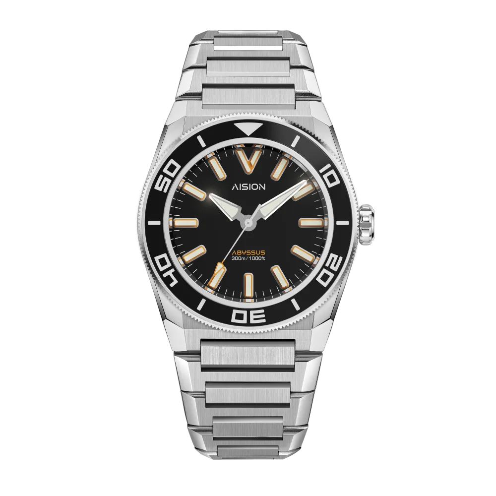 HANG ABYSSUS - Black Enamel Dial (lacquer) - Bracelet