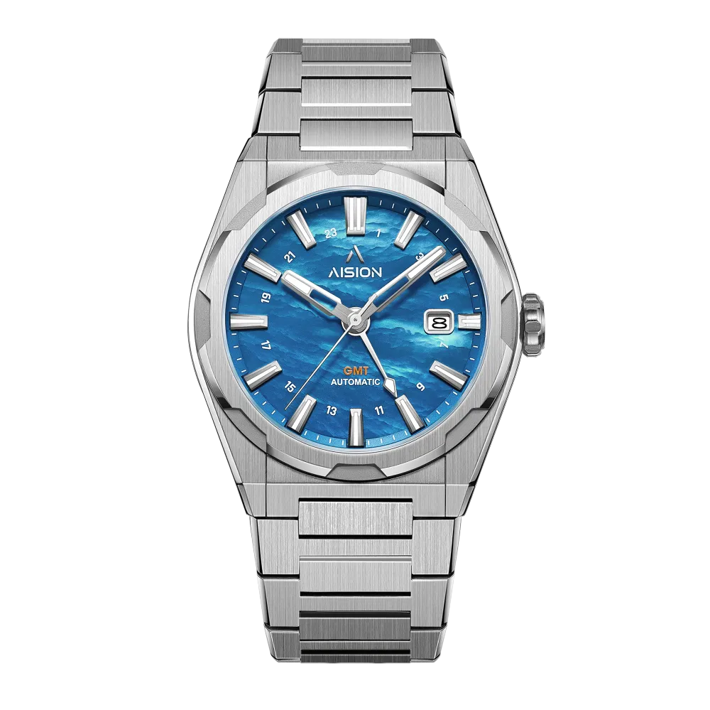 HANG GMT - Blue MOP Dial
