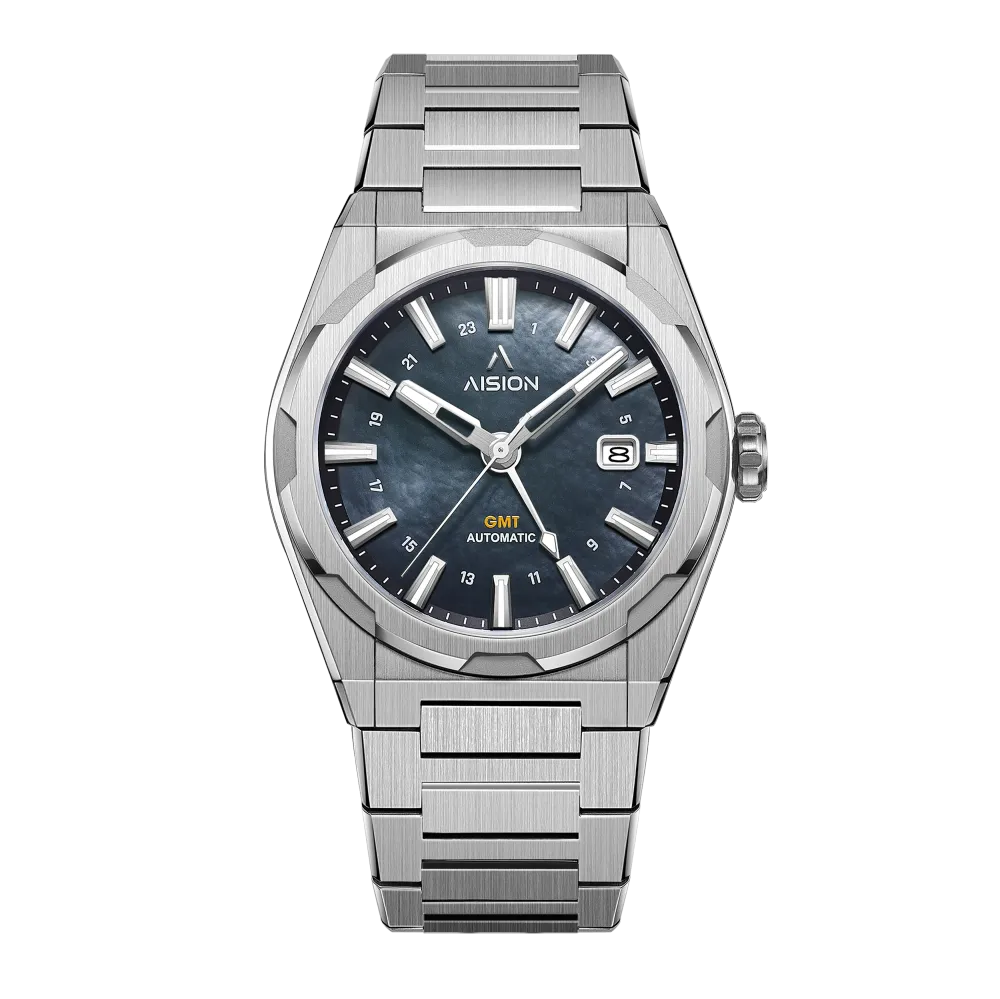HANG GMT - Grey MOP Dial