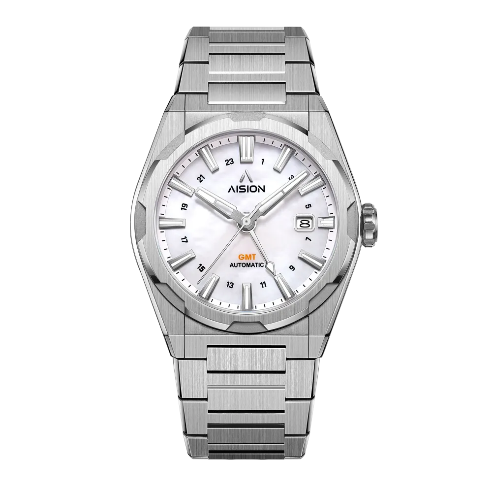 HANG GMT - White MOP Dial