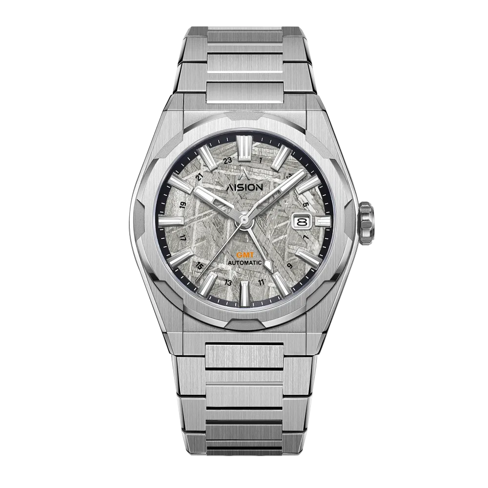 HANG GMT - Raw Meteorite Dial