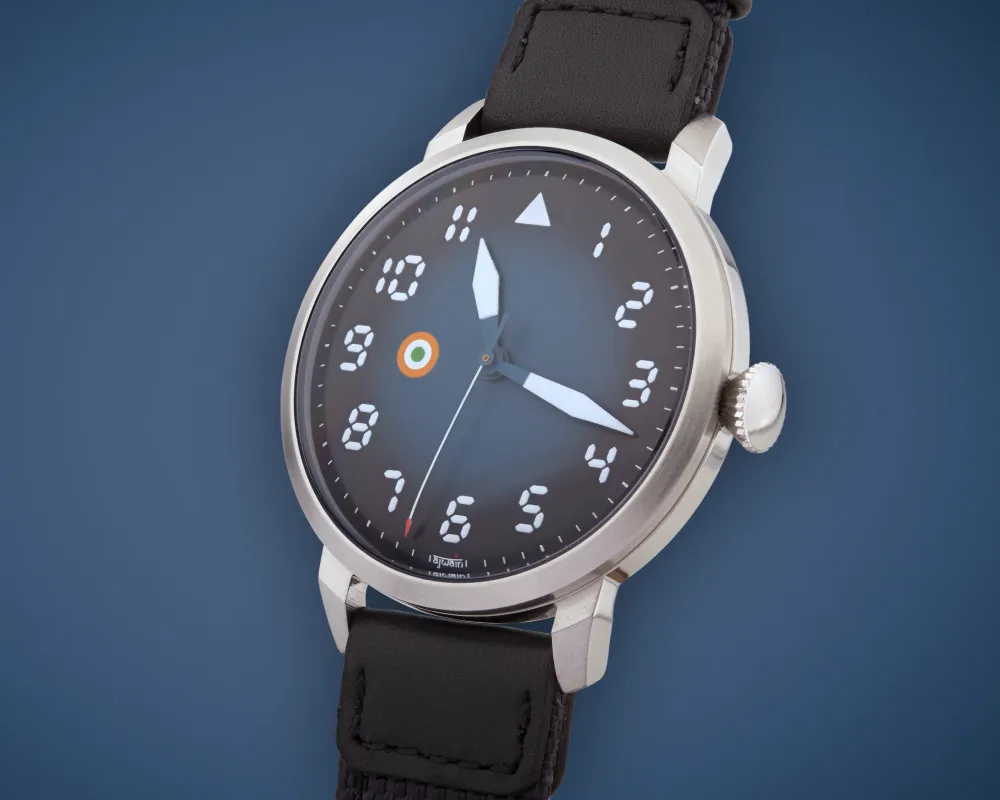 SORTIE Blue fume dial
