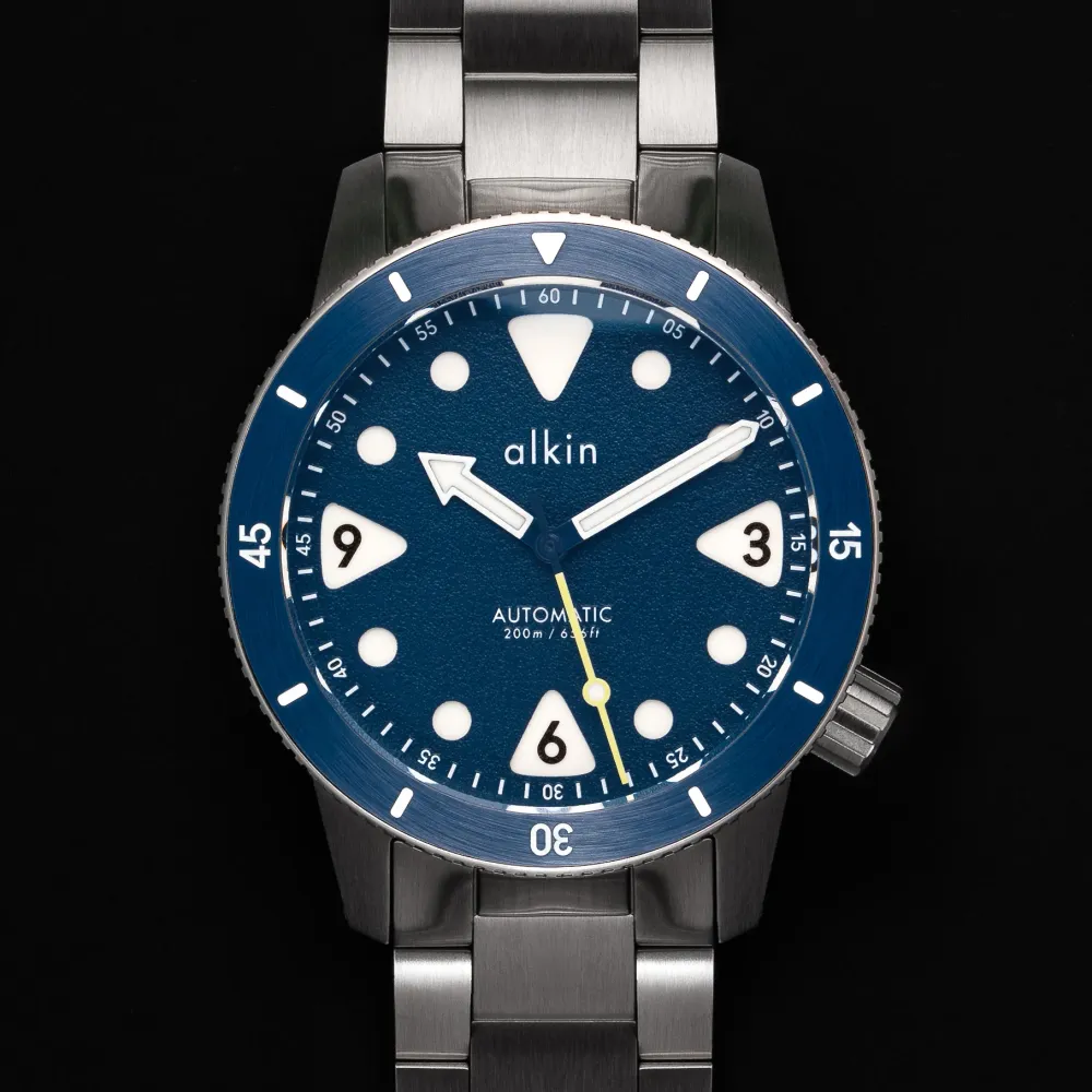 Model Three Diver - Blue Dial / SS Case