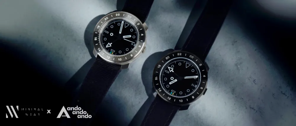 AndoAndoAndo x Minimal Wear Ref.22-00 Limited Edition