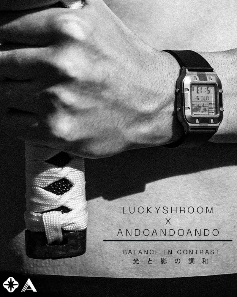LUCKYSHROOM x ANDO : Balance in Contrast limited