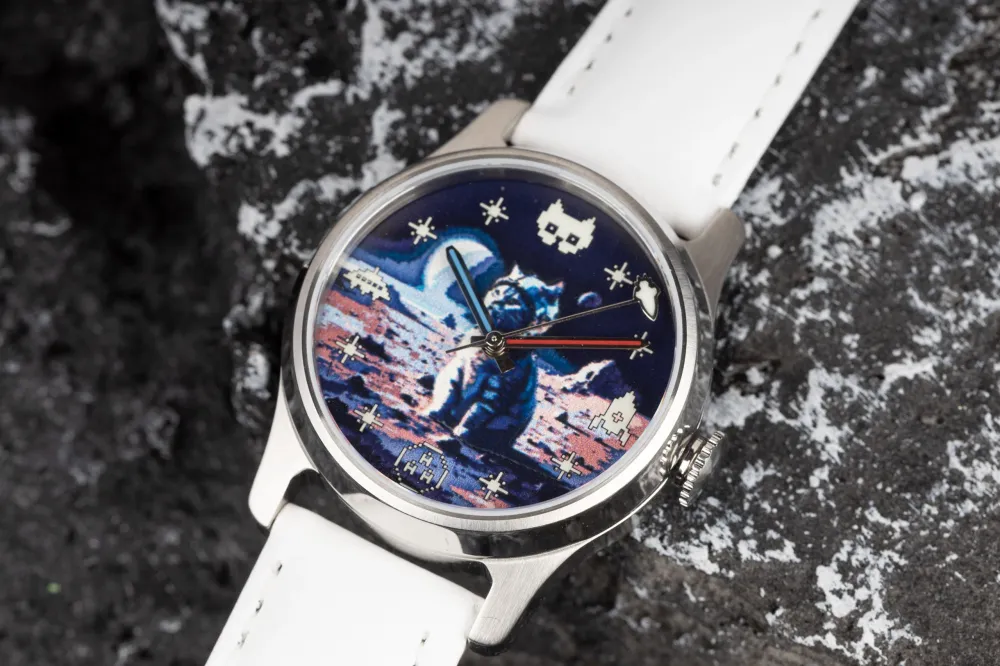 Moon Cat Watch 34mm