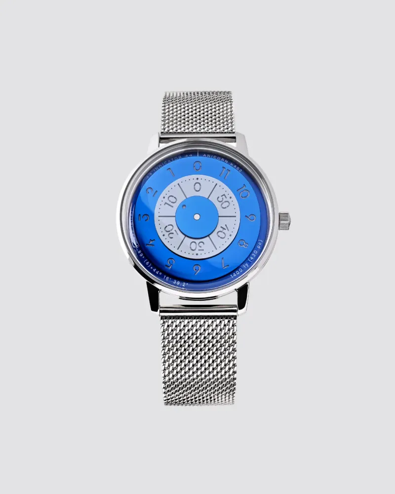 ANICORN Series K452 Space Automatic Watches - Azure — Phthalo Blue