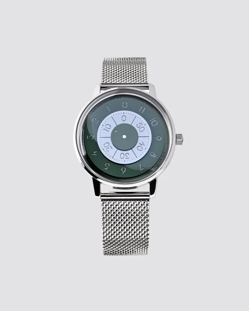 ANICORN Series K452 Space Automatic Watches - Eden — Phthalo Green