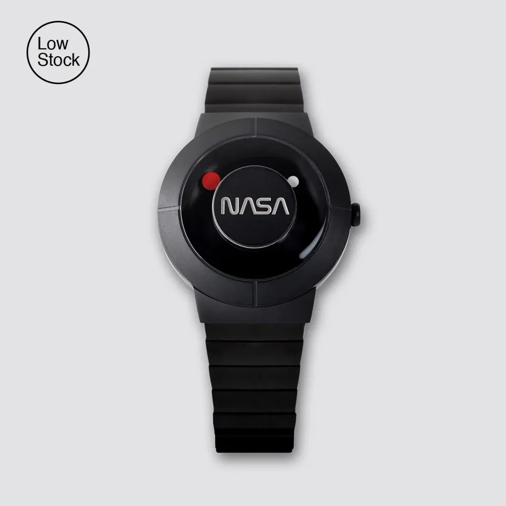 The Space Watch by Richard Danne (Father of the NASA Design Program) - Space Black