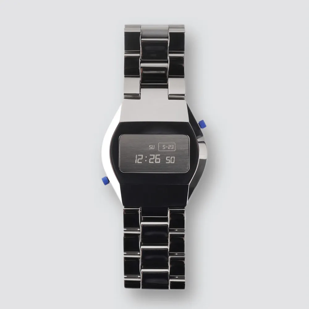 TIME:LESS:NESS - 1970 - The digital watch (Bracelet - Silver)
