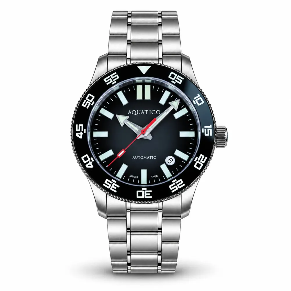 Pre-Order Atlas Tritium Watch Fumé Black Dial