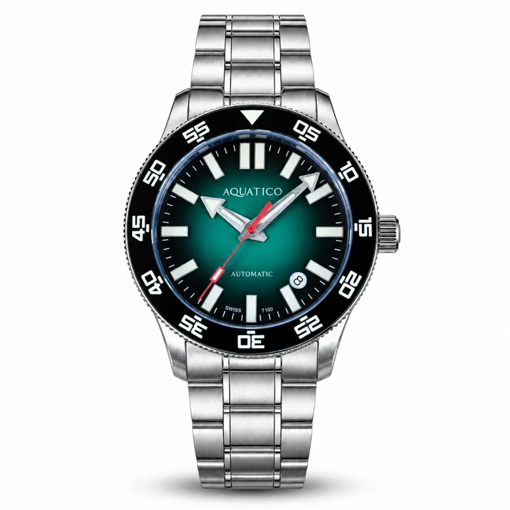 Pre-Order Atlas Tritium Watch Fumé Green Dial