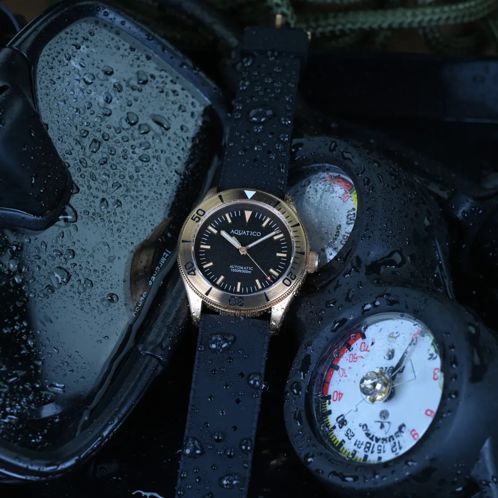 Bronze Raider Black Dial