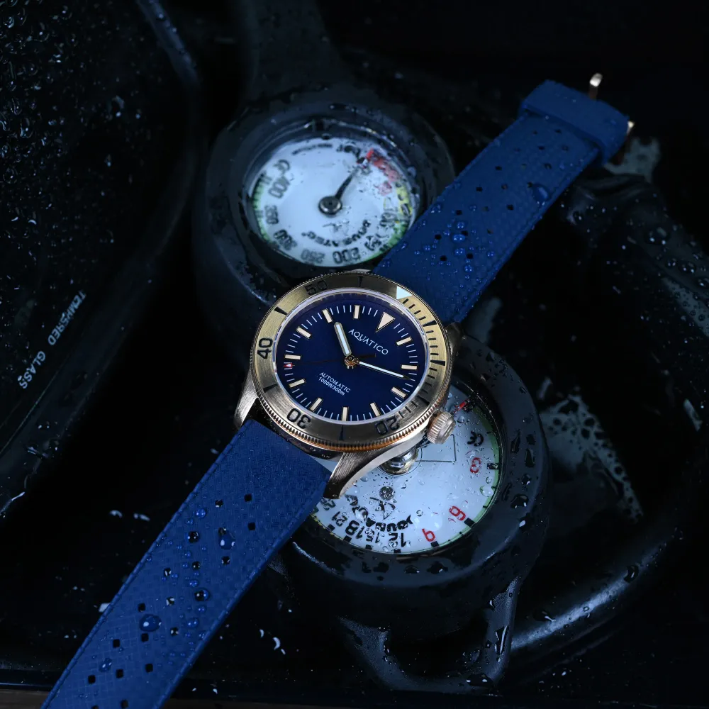Bronze Raider Blue Dial