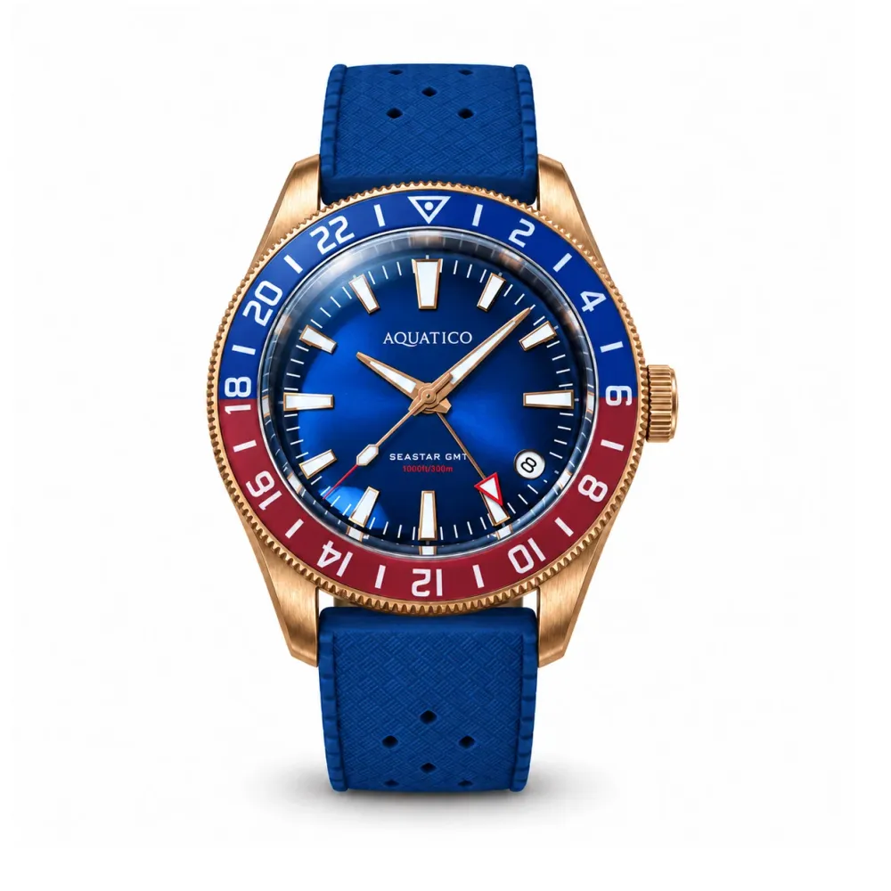 Bronze Star GMT Fumé Blue Dial