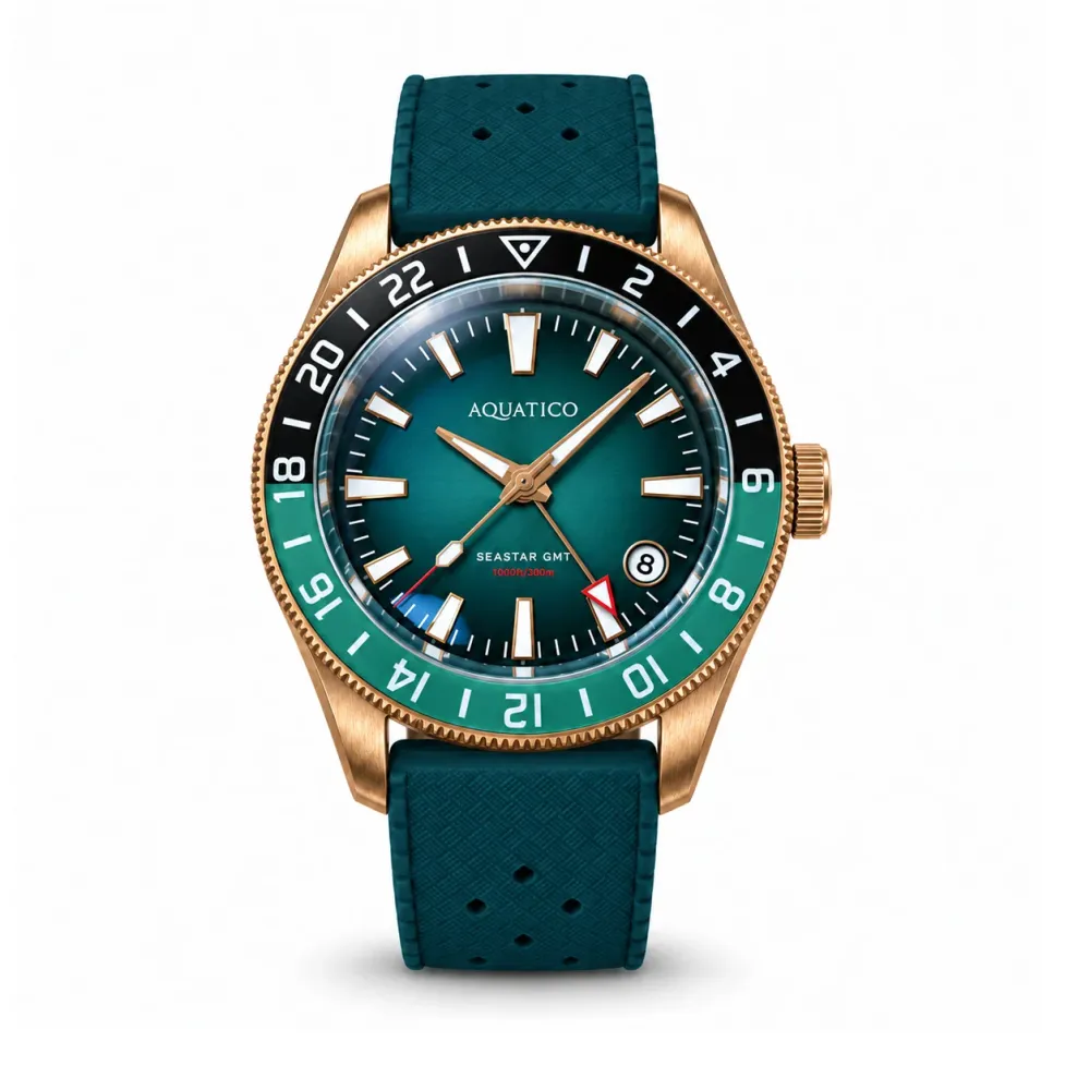 Bronze Star GMT Fumé Green Dial
