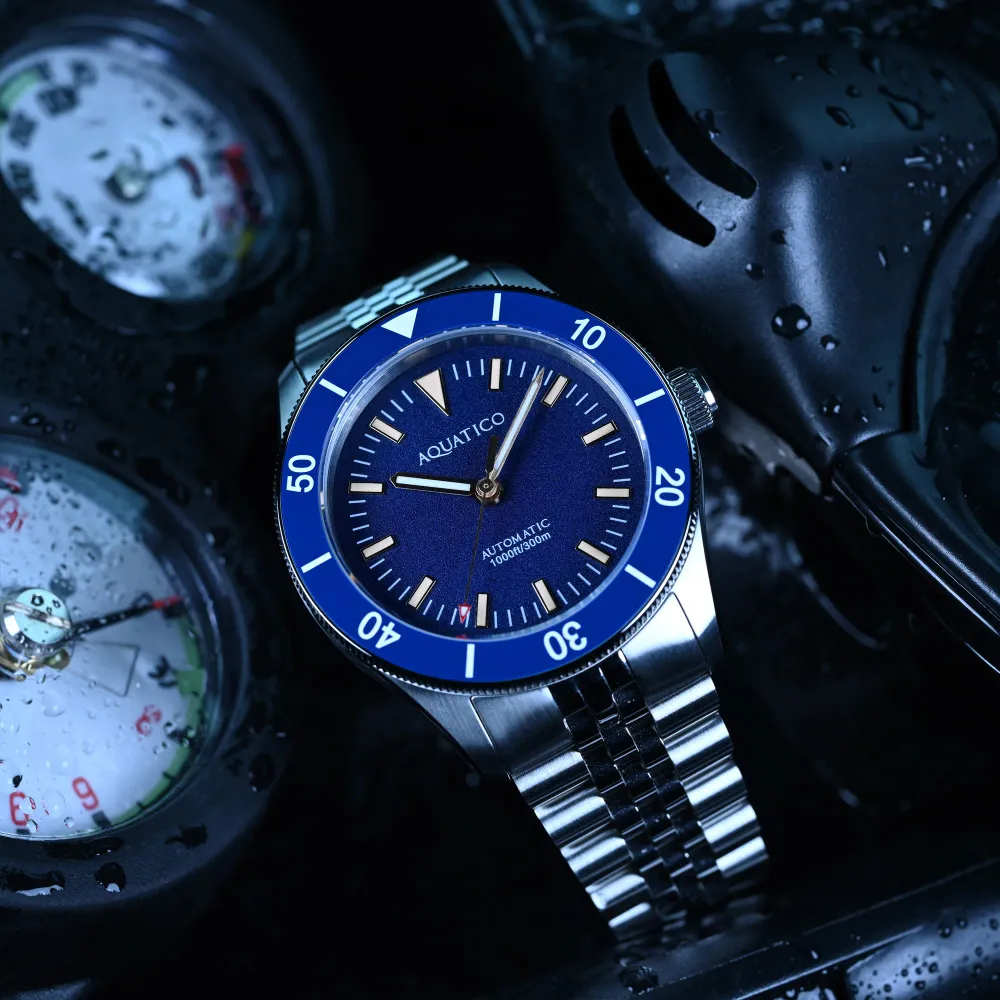 Pacific Diver Automatic Blue Dial No Date