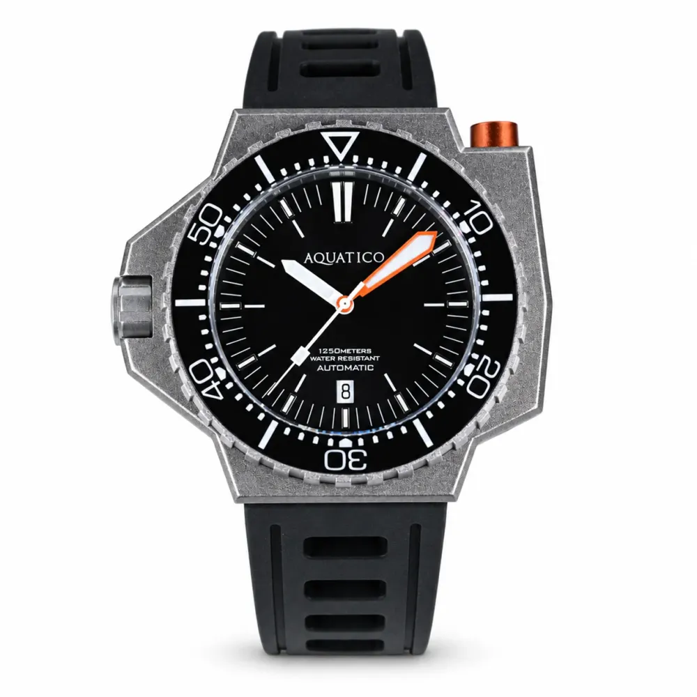 Sea Raider Black Dial Black Bezel