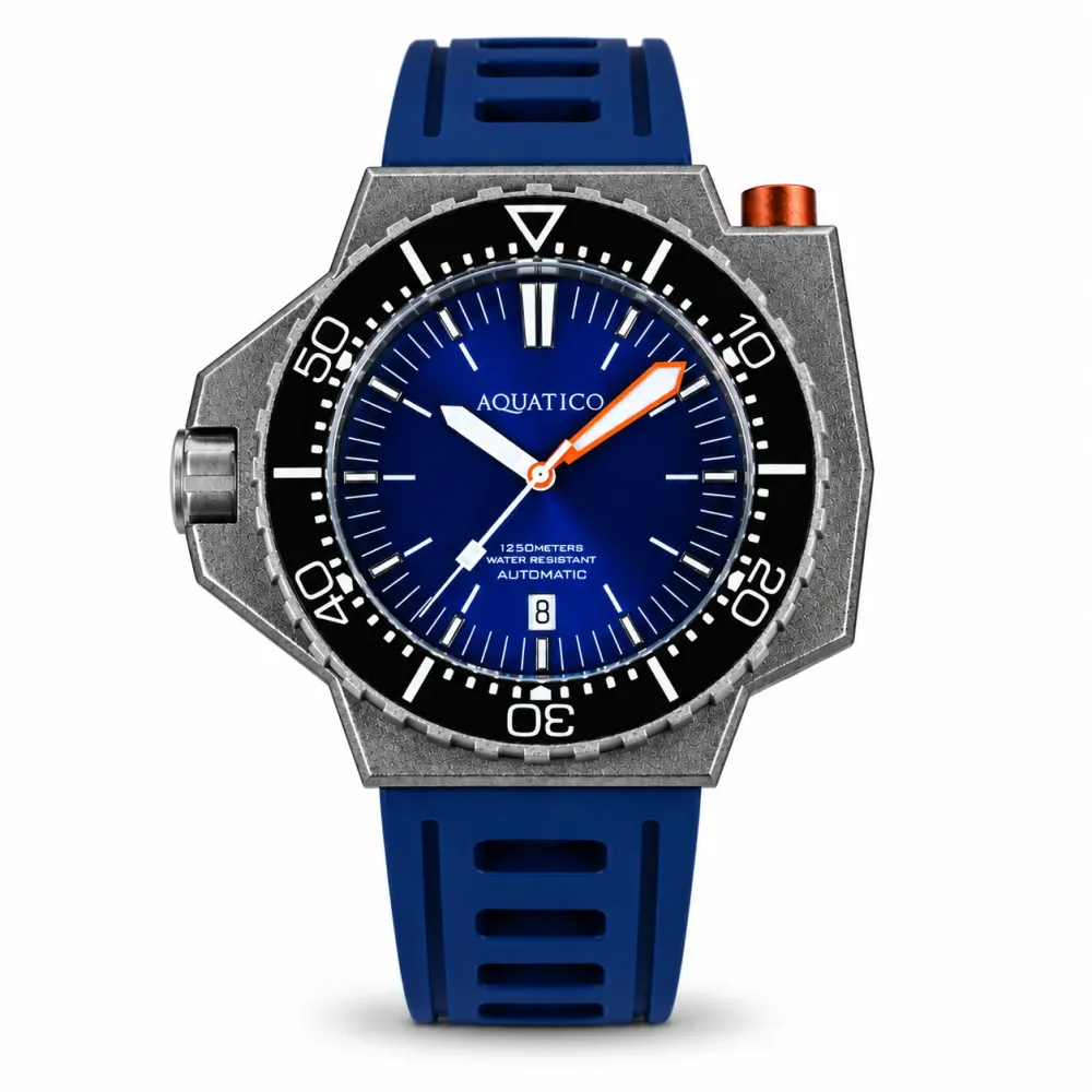 Sea Raider Blue Dial Black Bezel