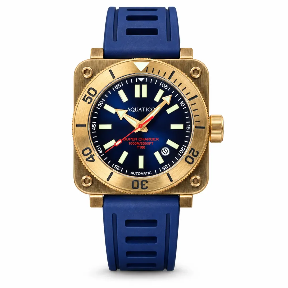 Pre-Order Super Bronze Tritium Blue Dial