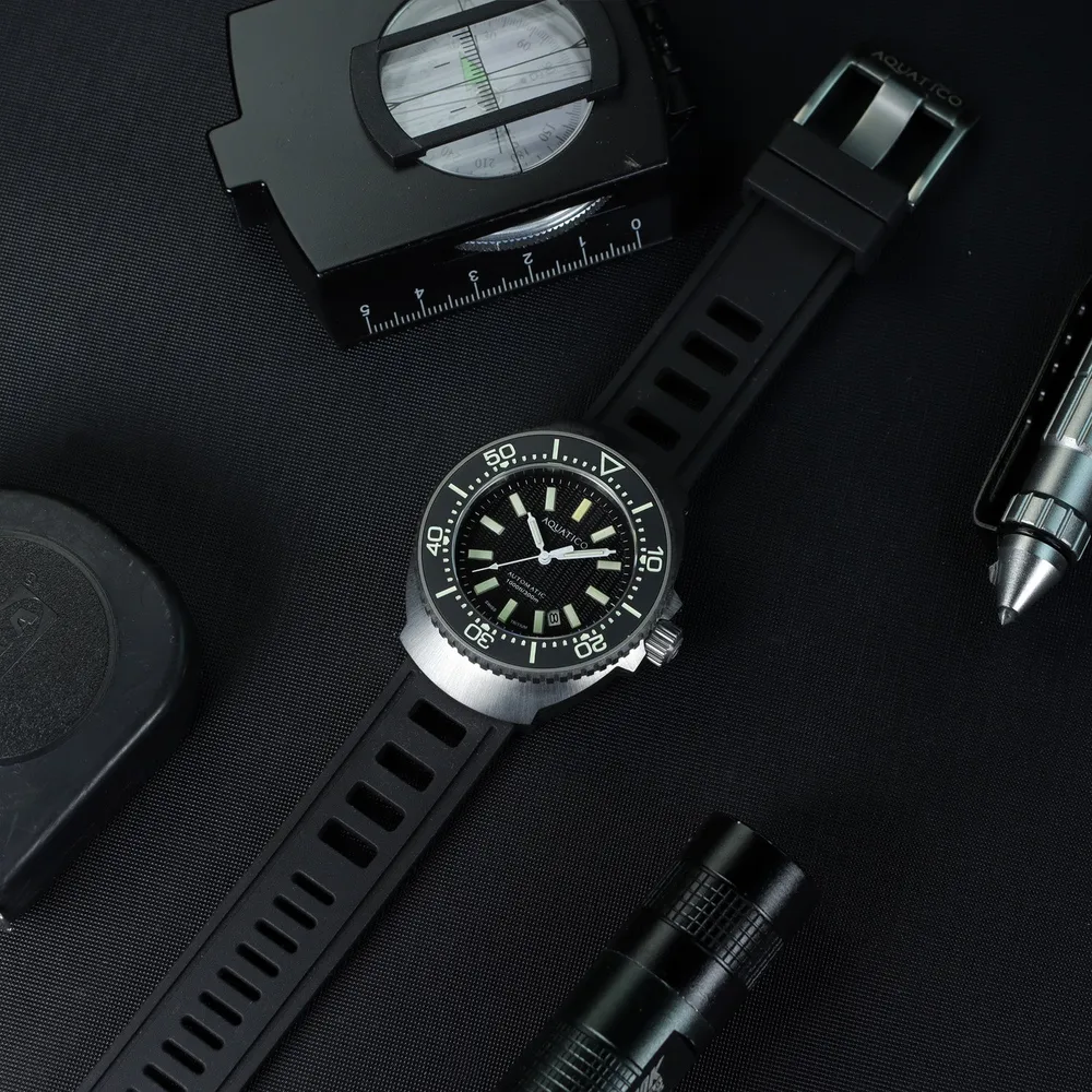 Super Marine Tritium Black Dial