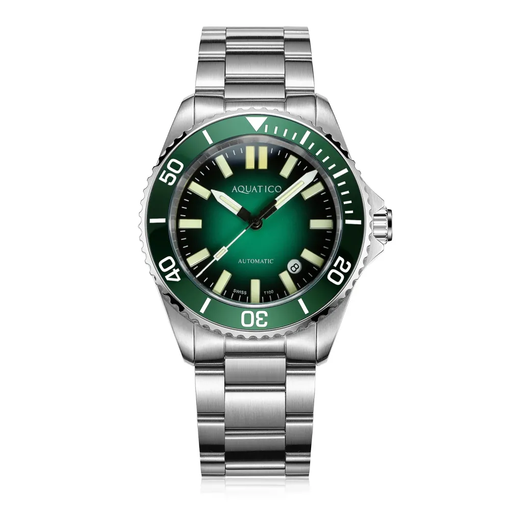 Ocean Diver Tritium Watch Green Dial