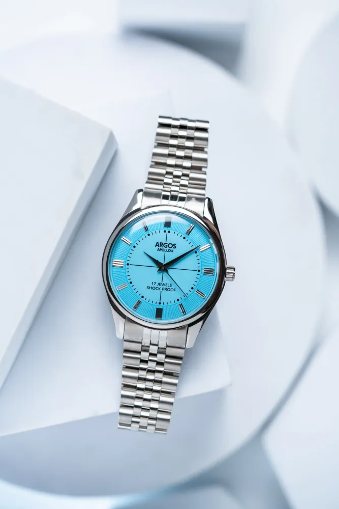 Apollo II - Ice Blue Silver