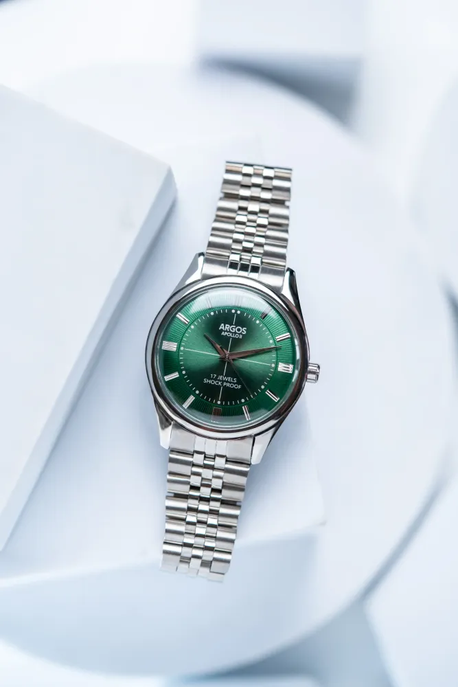 Apollo II - Olive Green Silver