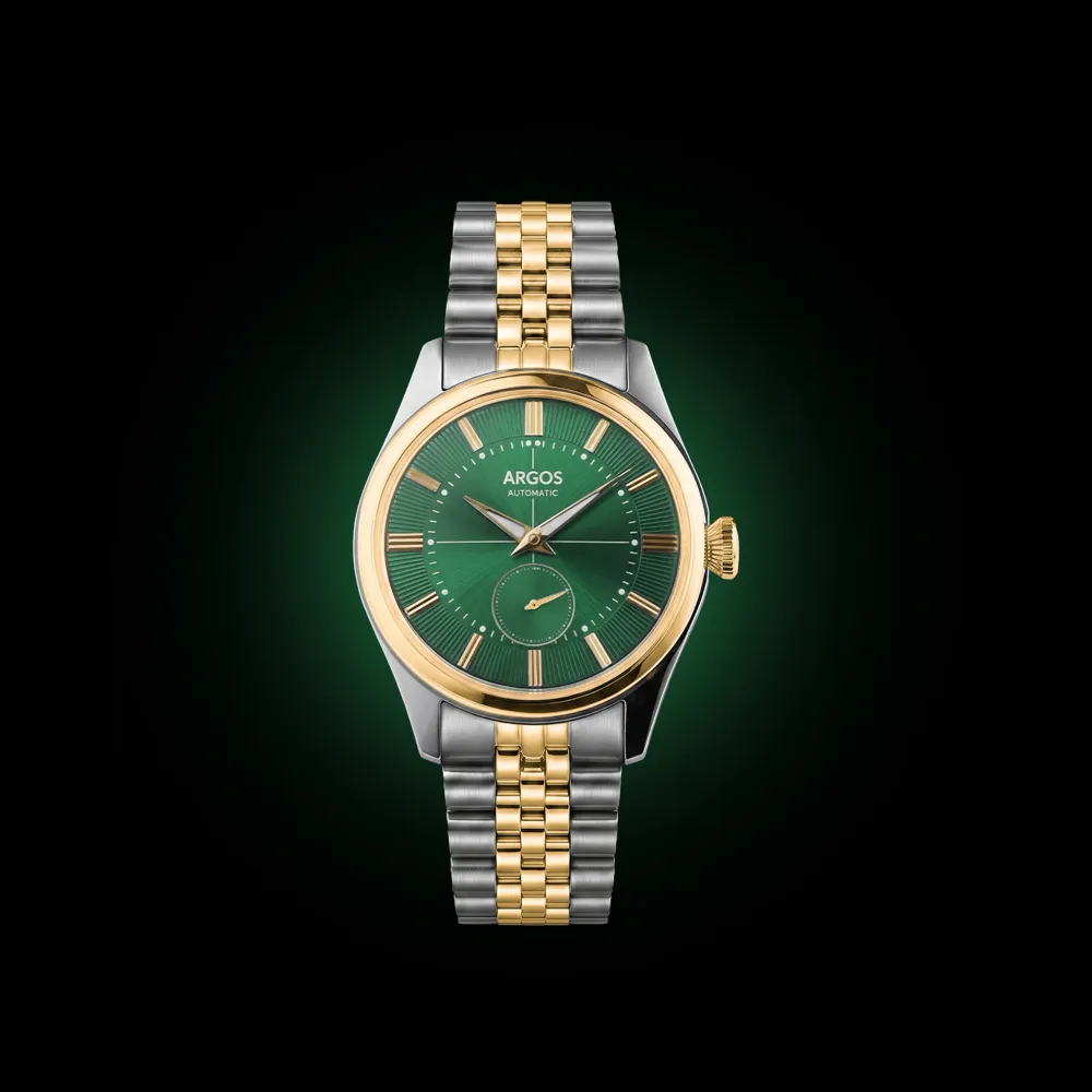 Apollo III - Olive Green Gold Two Tone