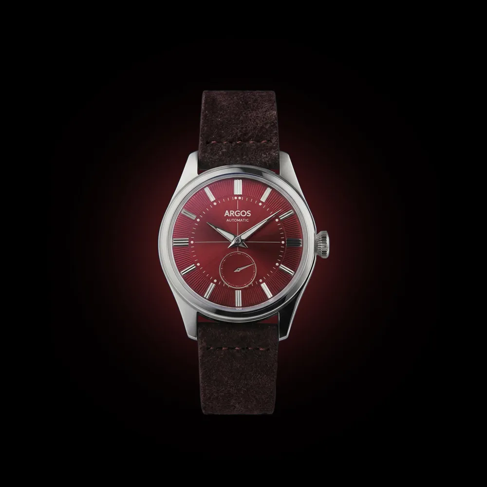 Apollo III - Wine Red Silver Leather