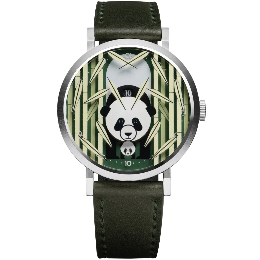 Charley Harper Panda Panda Jump Hour Automatic
