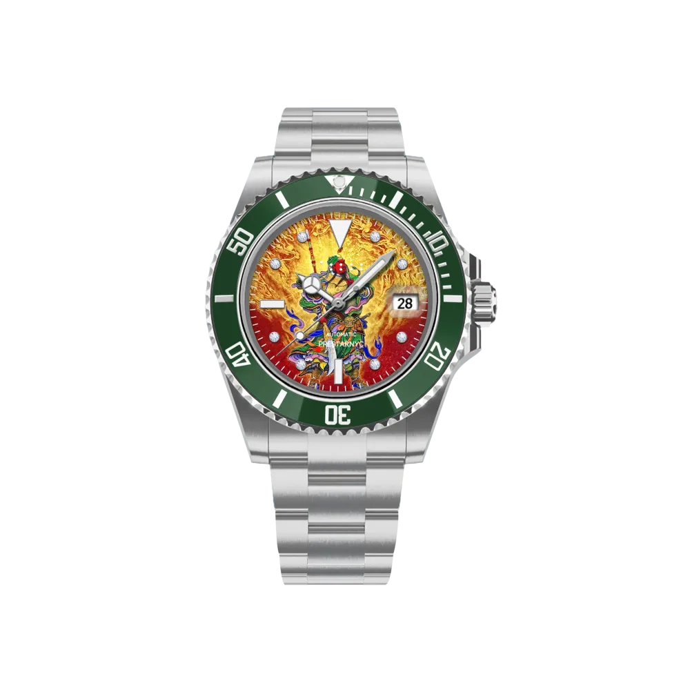 Atomishine Aquaman Classic Diamond Watch (Red Valor), photo 1 of 10