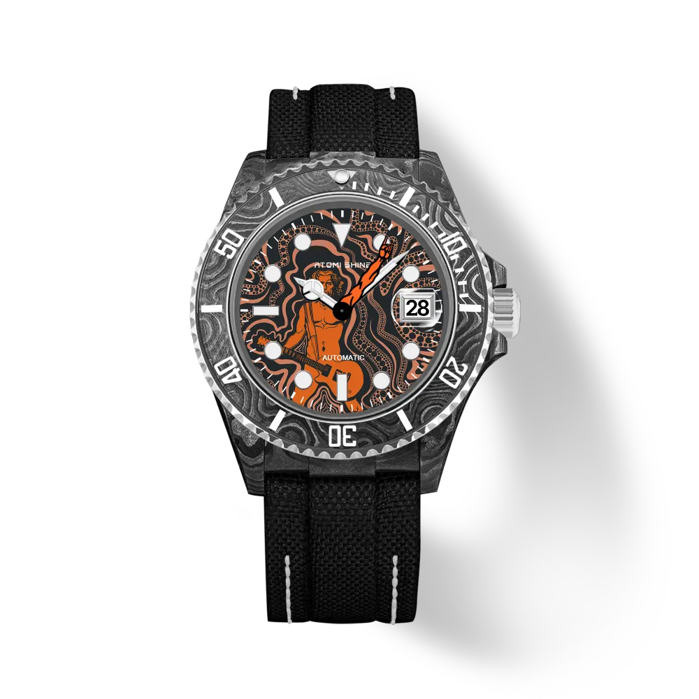 Atomishine HYDROCORE CARBON FIBER WATCH, photo 1 of 7