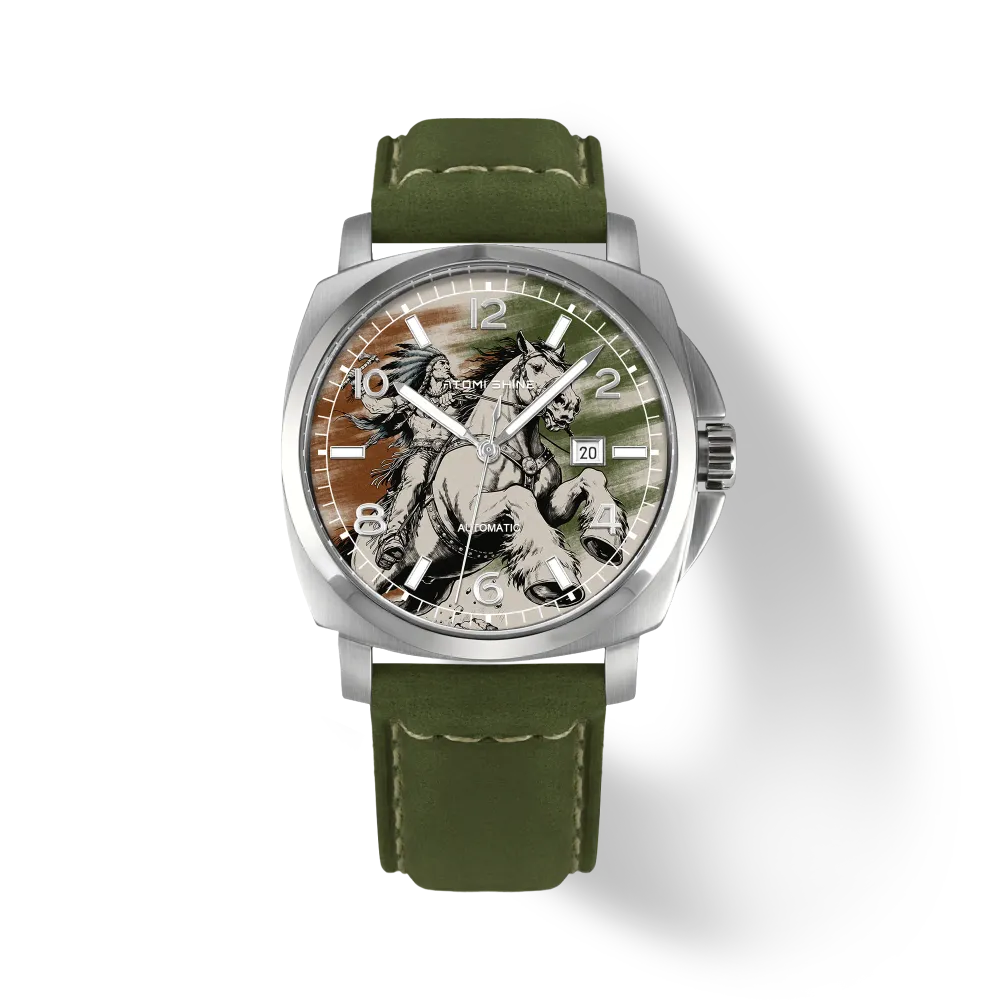 Atomishine NOCTIS LEATHER WATCH, photo 1 of 7