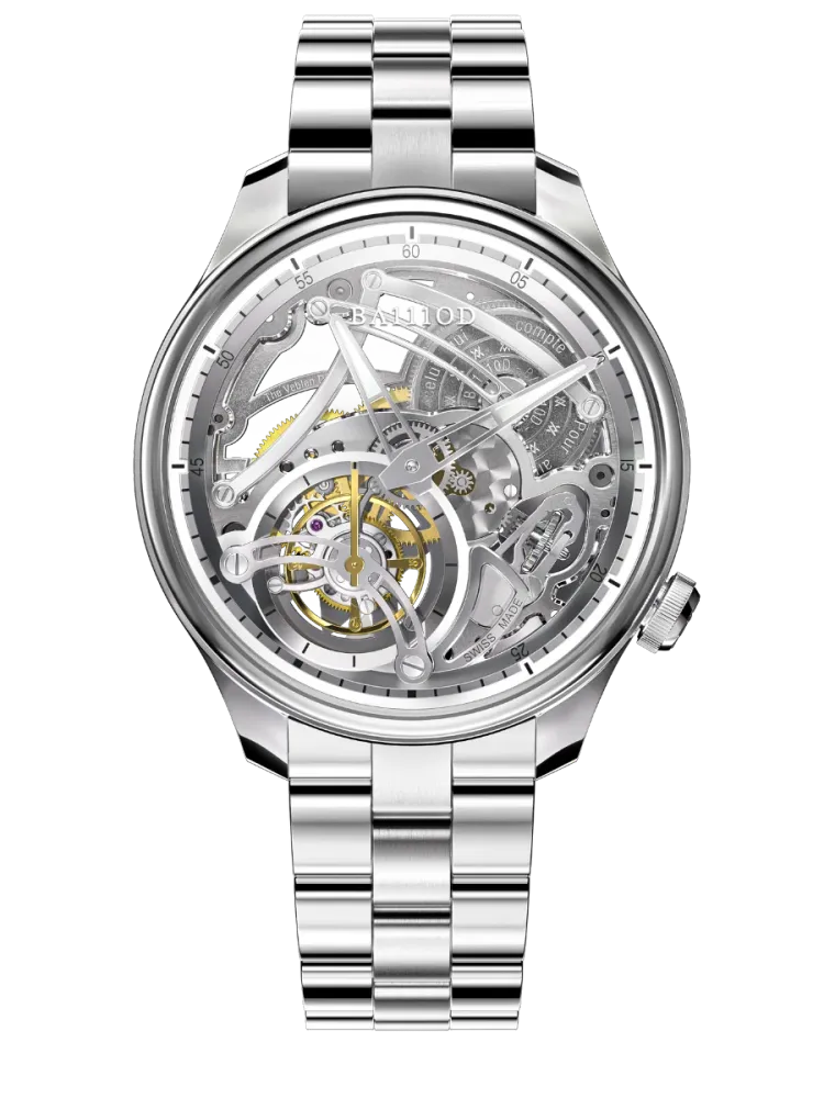 Chapter 4 Skeleton Tourbillon Ice White